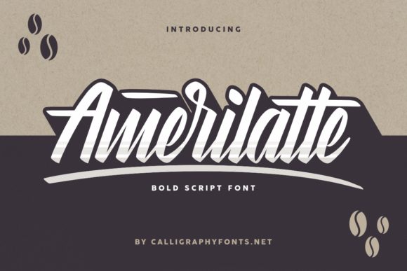 Amerilatte: A Bold Script Handwritten Font for Campaign-Ready Design