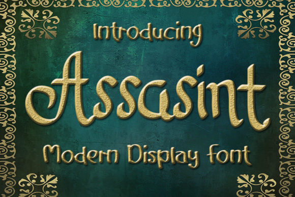 Assasint Font: A Delicate Script Handwritten Typeface for Makers
