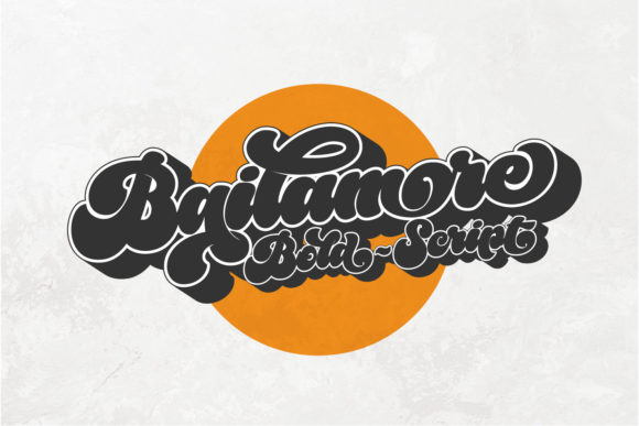 Bailamore: A Retro Script Handwritten Font for Thoughtful Design
