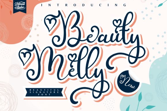 Beauty Melly: A Delicate Script Handwritten Font for Craft & Holiday Campaigns