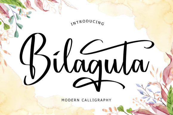 Bilaguta Font for Creative Campaigns
