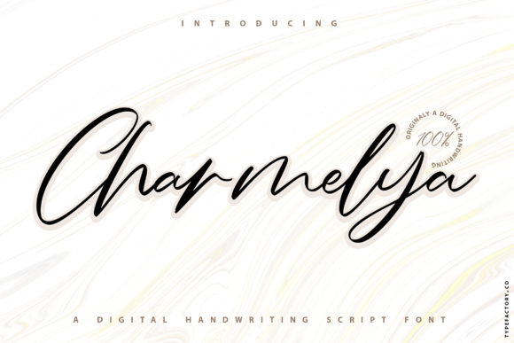Charmelya: A Timeless Script Handwritten Font for Editorial Design