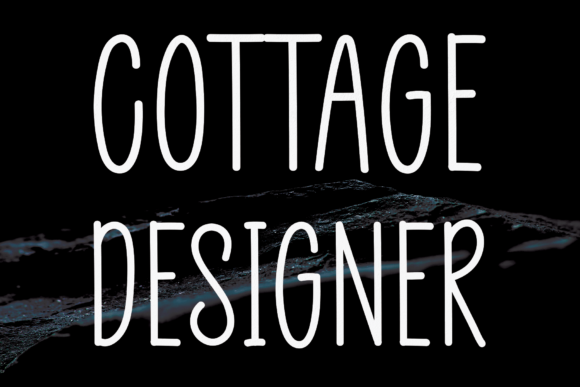 Cottage Designer Font for Handmade Creators