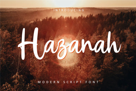 Hazanah: A Premium Script Handwritten Font for Crafters & Sellers