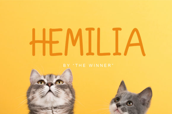 Hemilia Font for Creative Makers