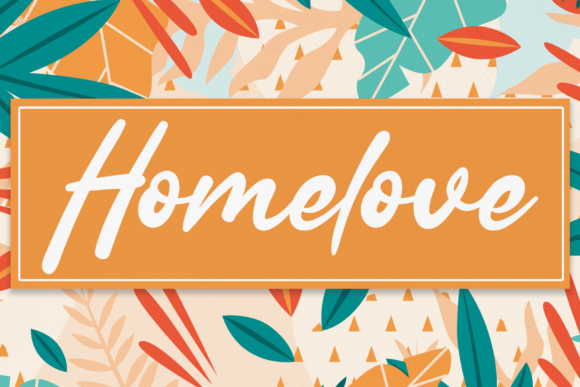 Homelove: A Sweet Cursive Handwritten Font for Editorial Warmth