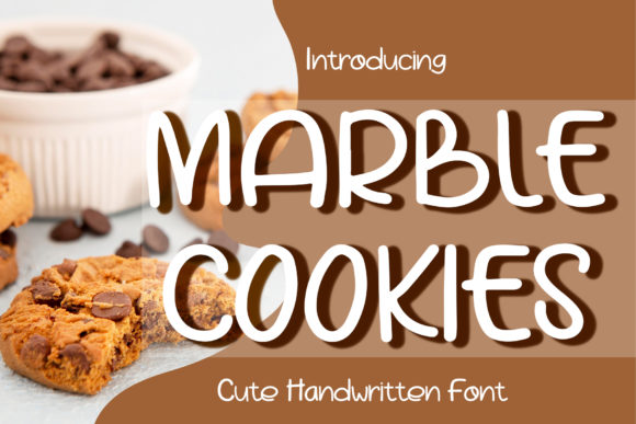 Marble Cookies Font for Creative Projects