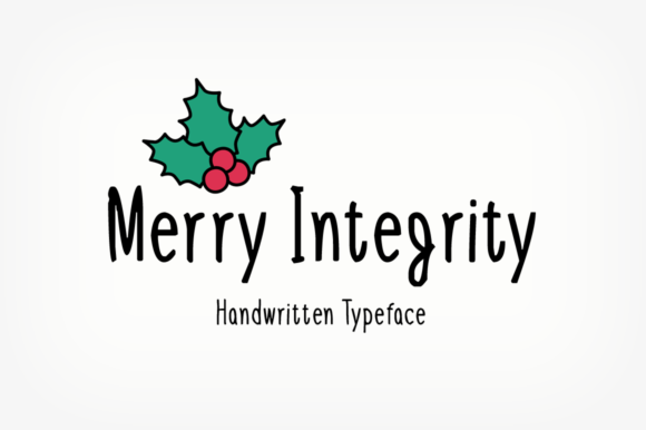 Merry Integrity: A Simple and Neat Handwritten Font for Thoughtful Design