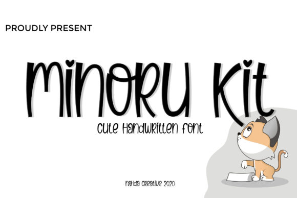 Minoru Kit: A Cute and Quirky Script Handwritten Font for Real Branding