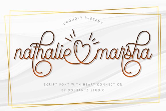 Nathalie Marsha Font for Creative Campaigns