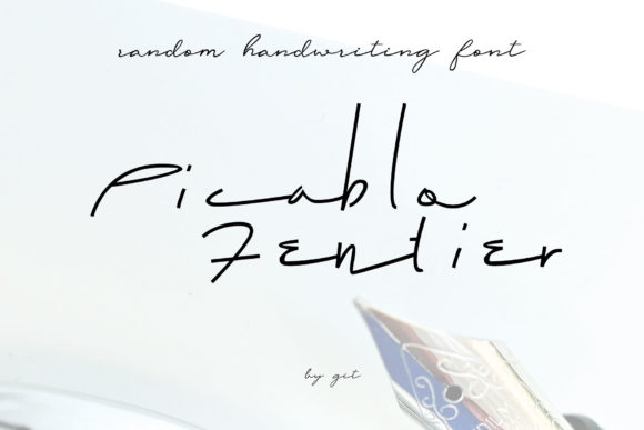 Picablo Fentier: A Script Handwritten Font That Makes Campaigns Feel Human