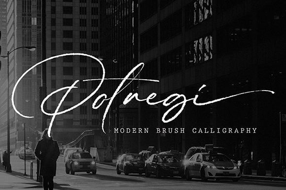 Potregi: A Sweet Cursive Handwritten Font for Joyful Branding