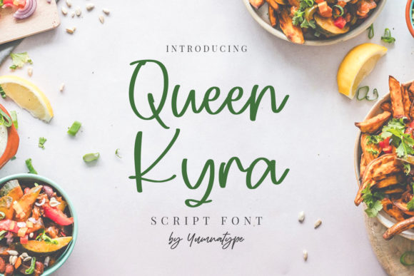 Queen Kyra: A Premium Script Font for Branding