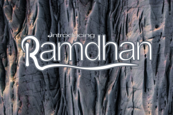 Ramdhan Font for Creative Makers