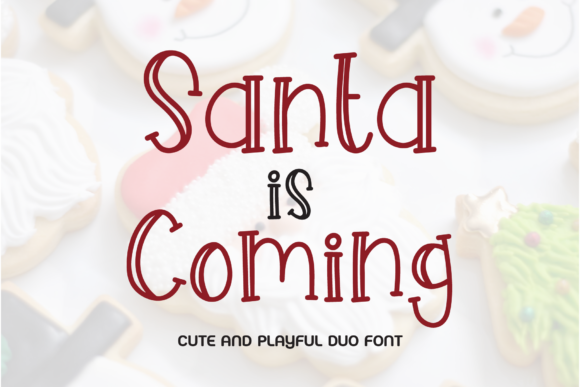 Santa is Coming: A Playful Script Handwritten Font for Editorial Design