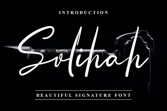 Solihah Font for Timeless, Romantic Branding