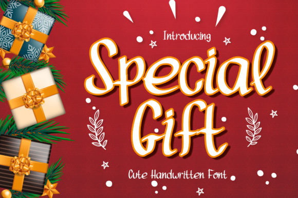 Special Gift: A Quirky Script Handwritten Font for Holiday Projects