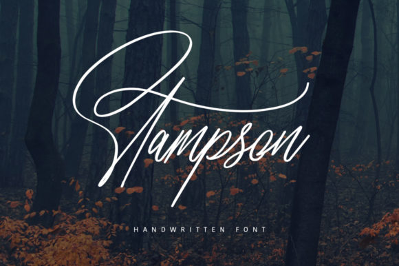 Stampson: A Refined Script Handwritten Font for Elegant Campaigns