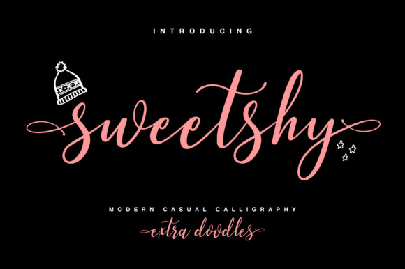 Sweetshy Font: A Script Handwritten Typeface That Feels Like Home