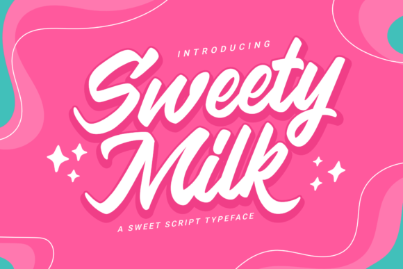 Sweety Milk Font for Creative Campaign Design