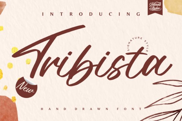 Tribista: A Relaxed Script Handwritten Font for Editorial Calm